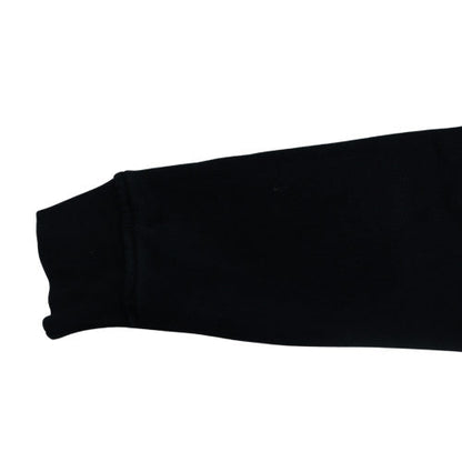 Adidas Womens Black Trefoil Logo Pullover Hoodie Size 8