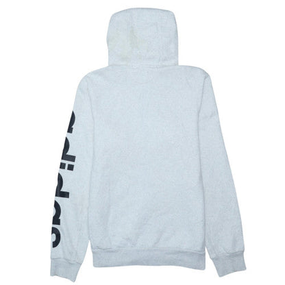 Adidas Women Grey Full Zip Hoodie Small Sport Essentials