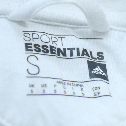 Adidas Women Grey Full Zip Hoodie Small Sport Essentials