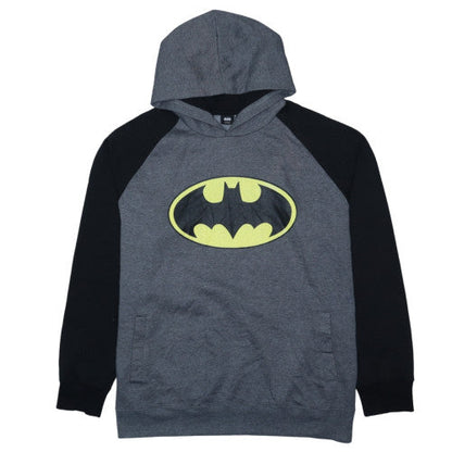 Jay Jays Batman Men Grey 2XL Pullover Hoodie Graphic Print
