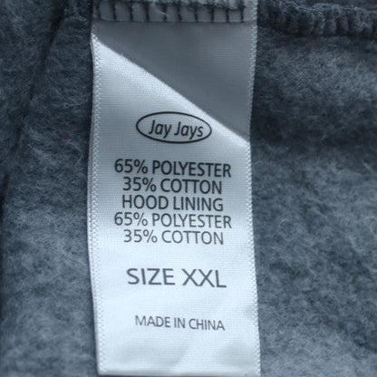 Jay Jays Batman Men Grey 2XL Pullover Hoodie Graphic Print
