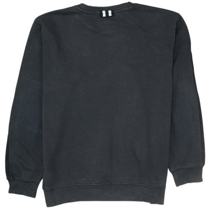 adidas Men's Black Classic Trefoil Crew Neck Sweatshirt Size M