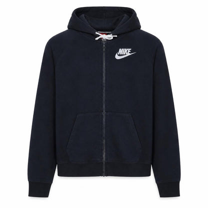 Nike Men's Black Full Zip Hoodie M Fleece Sportswear Sweatshirt