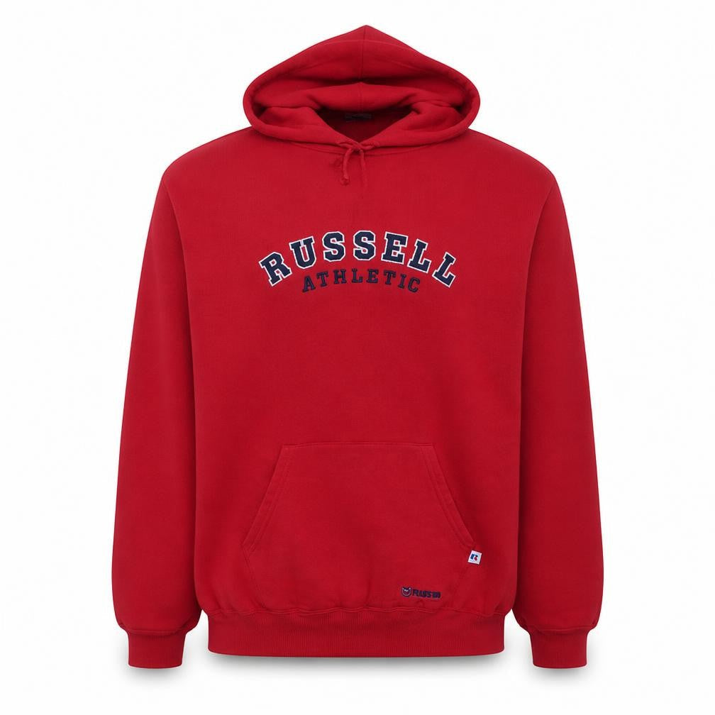 Russell Athletic Men's Red XL Pullover Hoodie Sweatshirt