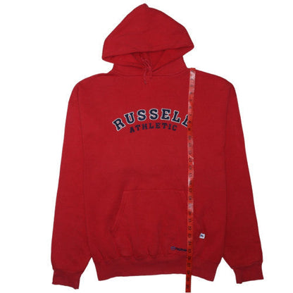Russell Athletic Men's Red XL Pullover Hoodie Sweatshirt