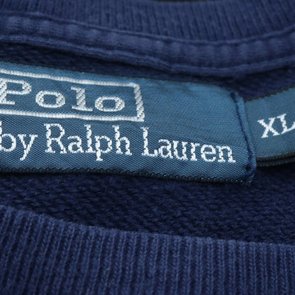 Polo Ralph Lauren Men's Blue XL Crew Neck Cotton Sweatshirt