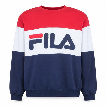 Fila Mens Multicoloured Crew Neck Pullover Sweatshirt XL
