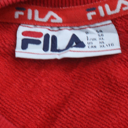 FILA Mens Multicoloured Crew Neck Pullover Sweatshirt XL