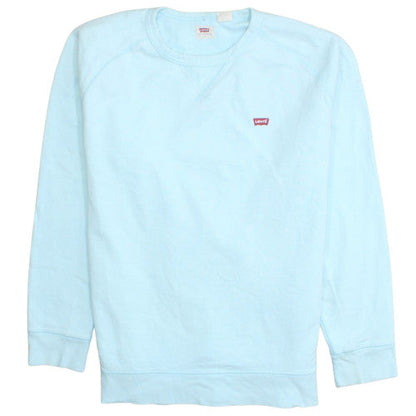 Levi’s Men’s Blue Crew Neck Pullover Sweatshirt Size L