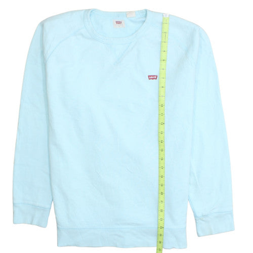 Levi’s Men’s Blue Crew Neck Pullover Sweatshirt Size L