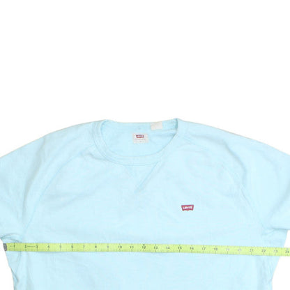 Levi’s Men’s Blue Crew Neck Pullover Sweatshirt Size L