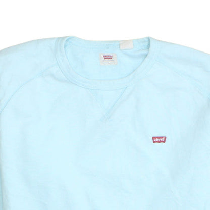 Levi’s Men’s Blue Crew Neck Pullover Sweatshirt Size L