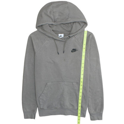 Nike Men's Grey Pullover Hoodie Small Regular Fit Fleece