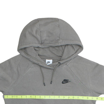 Nike Men's Grey Pullover Hoodie Small Regular Fit Fleece