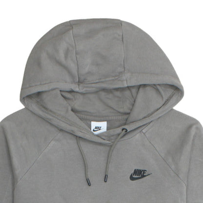 Nike Men's Grey Pullover Hoodie Small Regular Fit Fleece