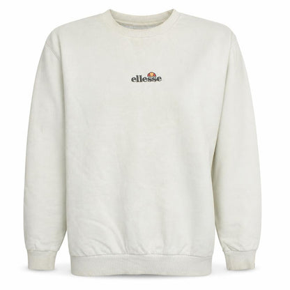 Ellesse Men's Beige Crew Neck Pullover Sweatshirt L Regular Fit
