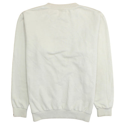 Ellesse Men's Beige Crew Neck Pullover Sweatshirt L Regular Fit