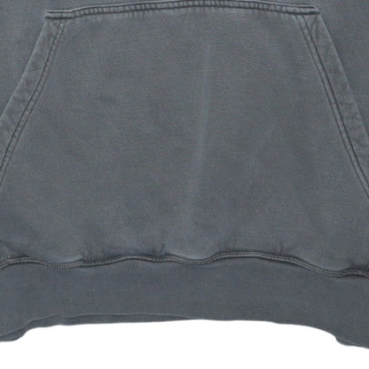 Adidas Mens Grey Pullover Hoodie L Fleece Lined Sweatshirt