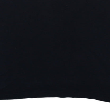 Kappa Men's Black 2XL Polo Shirt Cotton Short Sleeve Collared Top