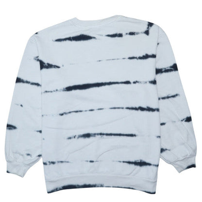 Levi's Womens White Tie-Dye Pullover Sweatshirt Size S