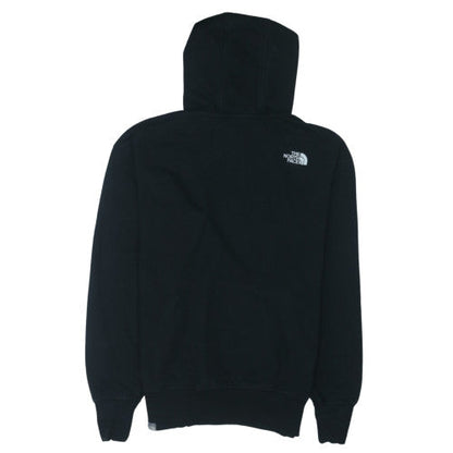 The North Face Men Black L Pullover Hoodie Cotton Blend Logo