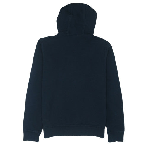 Nike Men's Blue Full Zip Hoodie M Cotton Blend Fleece