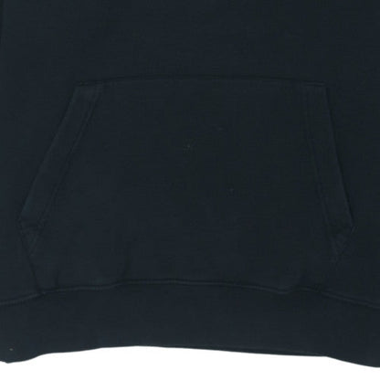 Nike Men's Black Medium Pullover Hoodie with Large Logo Print