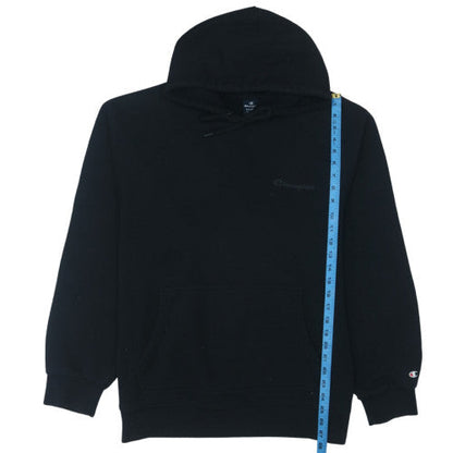Champion Men's Black XL Pullover Hoodie Cotton Blend Fleece
