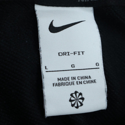 Nike Men's Black Camouflage Hooded Full Zip Hoodie L