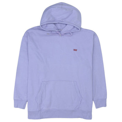 Levi's Womens Lilac 2X Pullover Hoodie Cotton Blend Relaxed Fit