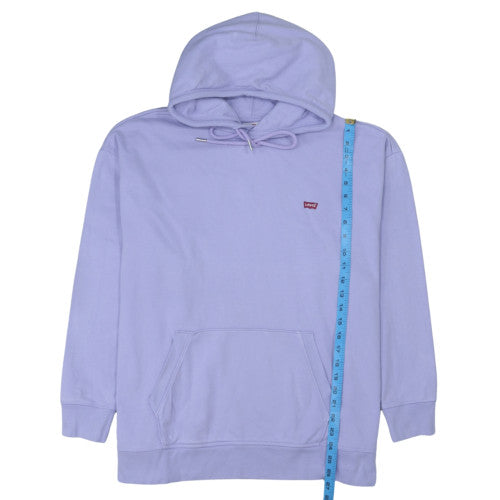 Levi's Womens Lilac 2X Pullover Hoodie Cotton Blend Relaxed Fit