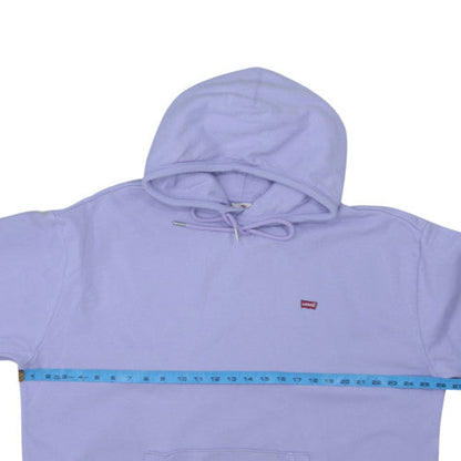 Levi's Womens Lilac 2X Pullover Hoodie Cotton Blend Relaxed Fit