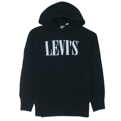 Levi's Women's Black Relaxed Fit Pullover Hoodie Size M
