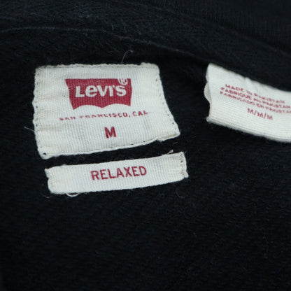 Levi's Women's Black Relaxed Fit Pullover Hoodie Size M