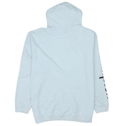 Champion Womens White Pullover Hoodie Size L Cotton Blend