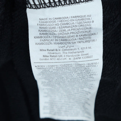 Nike Men's Black Pullover Hoodie Small Fleece Sports Sweatshirt