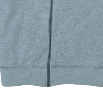 Jordan Boys Grey Full Zip Hoodie Size S Cotton Blend Casual Wear