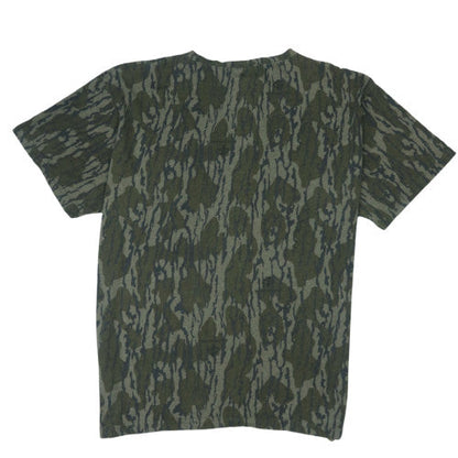 Mossy Oak Men's Green Camouflage Cotton Short Sleeve T-Shirt XL