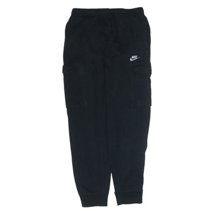 Nike Men's Black Fleece Jogger Trousers M Regular Fit