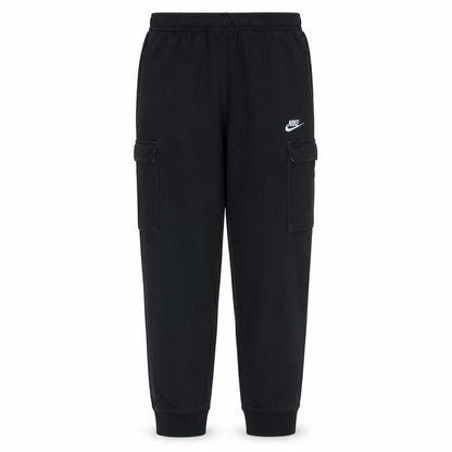 Nike Men's Black Fleece Jogger Trousers M Regular Fit