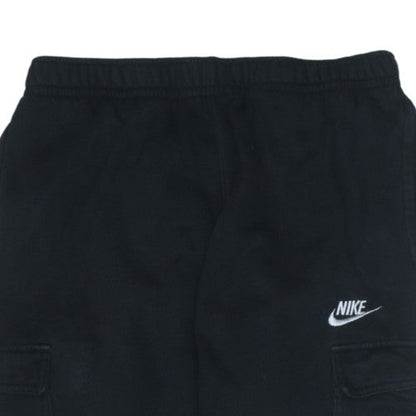 Nike Men's Black Fleece Jogger Trousers M Regular Fit