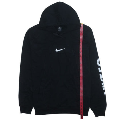 Nike Men's Black Dri-FIT Pullover Hoodie XL Sports Logo
