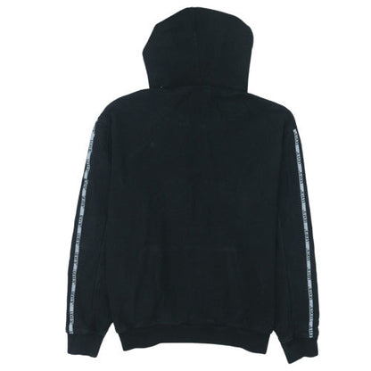 Levi's Men's Black Pullover Hoodie M Logo Tape Sleeve Fleece