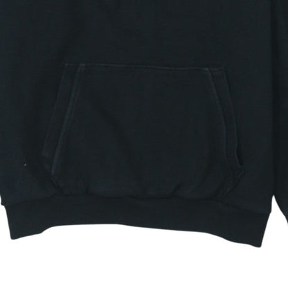 Levi's Men's Black Pullover Hoodie M Logo Tape Sleeve Fleece