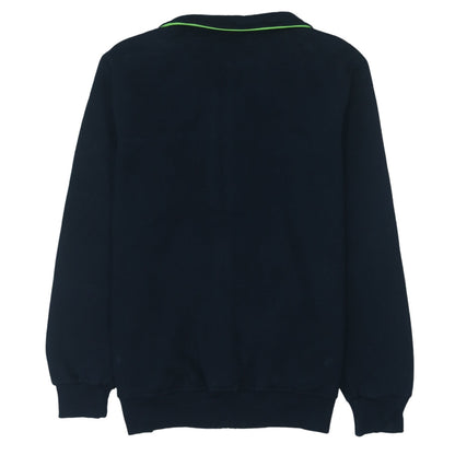 Hugo Boss Men's Black Full Zip Logo Sweatshirt Size L