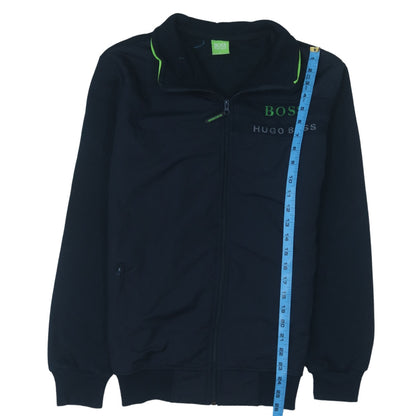 Hugo Boss Men's Black Full Zip Logo Sweatshirt Size L
