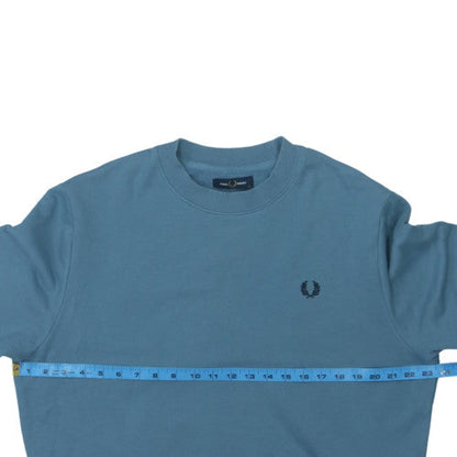Fred Perry Mens Blue XL Crew Neck Pullover Sweatshirt