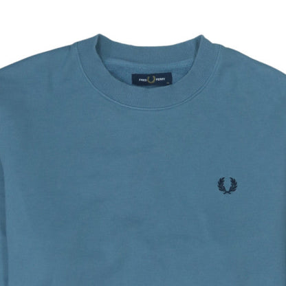 Fred Perry Mens Blue XL Crew Neck Pullover Sweatshirt
