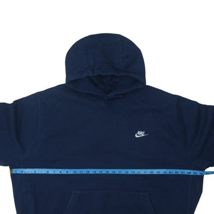 Nike Men's Blue Pullover Hoodie L Regular Fit Fleece