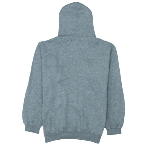 Champion Men's Grey Pullover Hoodie M Logo Regular Fit